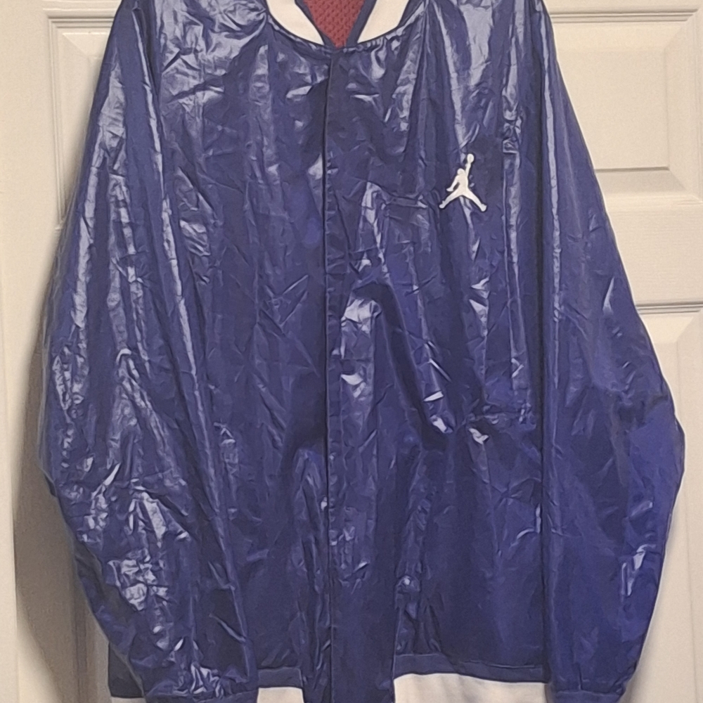 Jordan Purple and White Performance Jacket Water-Resistant